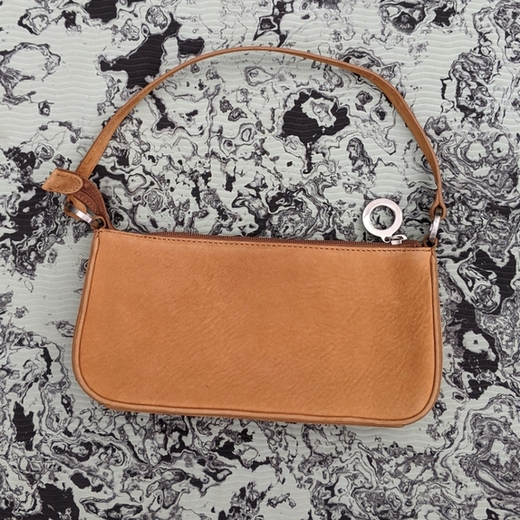 Suede baguette purse - Picture 3 of 9